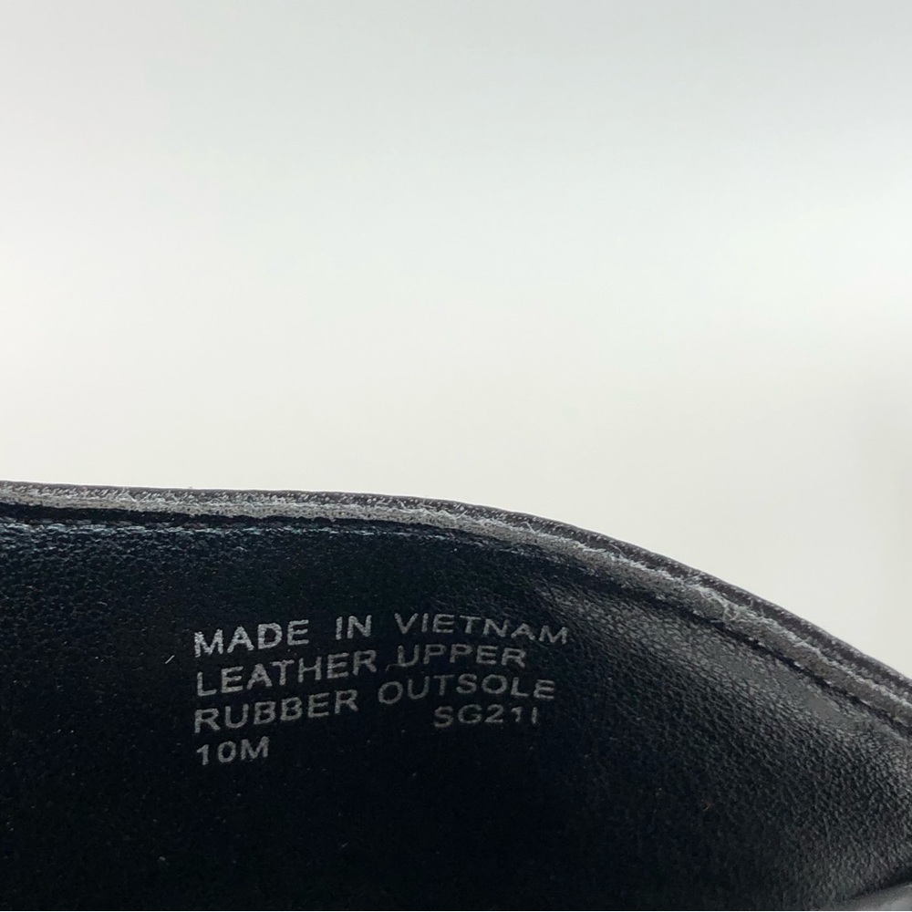 MICHAEL Michael Kors Black Leather Platform Slingback Sandals - Picture 9 of 11